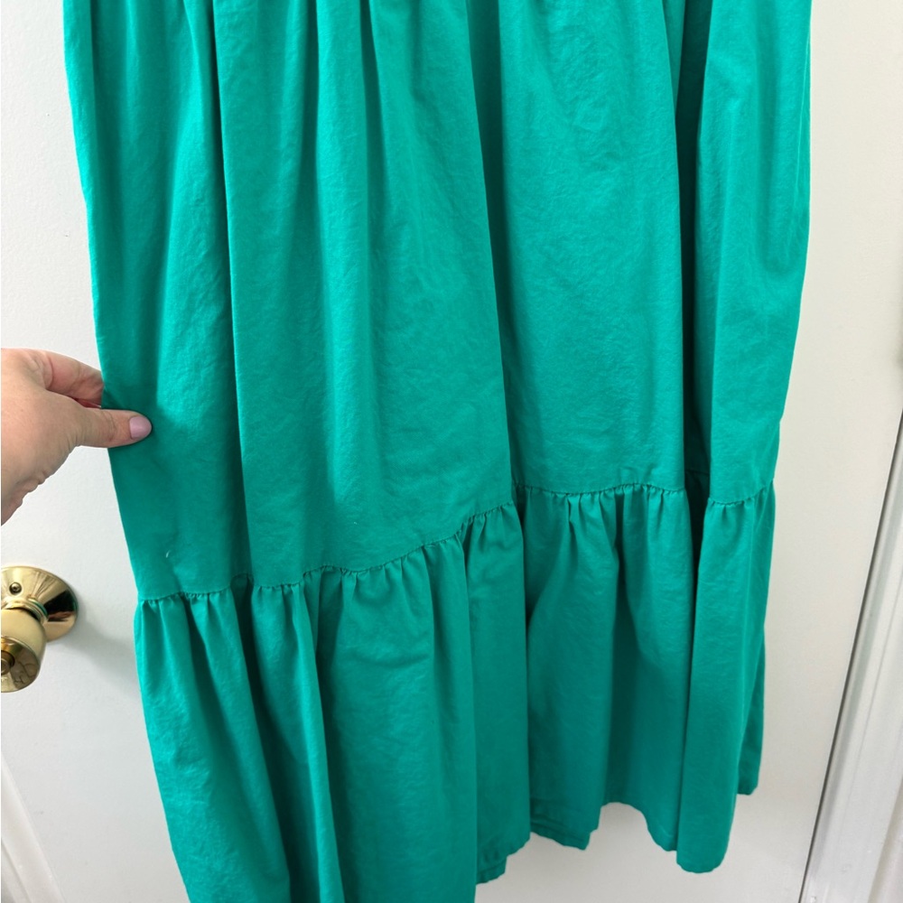 JCrew Sleevless Green Dress 00 - Picture 8 of 8